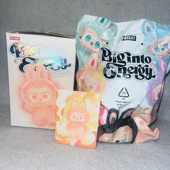 PopMart Big Into Energy(Happiness) Labubu - Picture 7 of 9